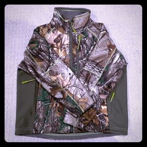 A.G.O. -Small Youth soft shell camouflage jacket